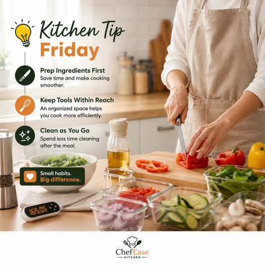 3 Easy Ways to Save Time in the Kitchen