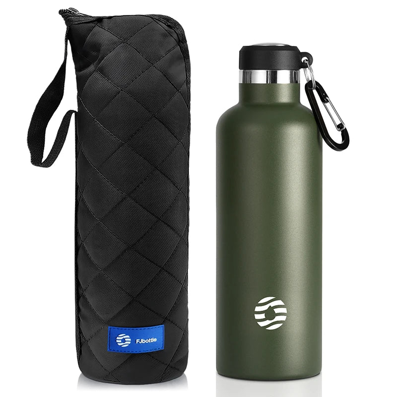 Stainless Steel Thermos Bottle 1000Ml Sports Flask Vacuum Insulated Water Bottle Leak Proof BPA Free