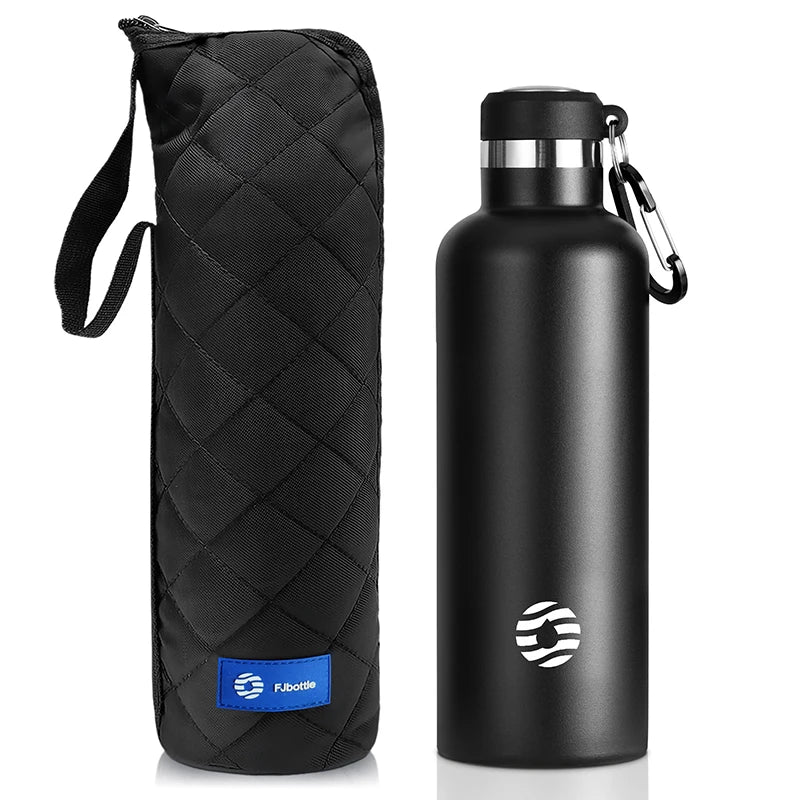 Stainless Steel Thermos Bottle 1000Ml Sports Flask Vacuum Insulated Water Bottle Leak Proof BPA Free