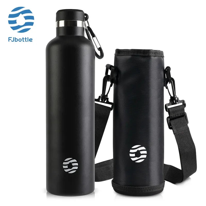 Stainless Steel Thermos Bottle 1000Ml Sports Flask Vacuum Insulated Water Bottle Leak Proof BPA Free