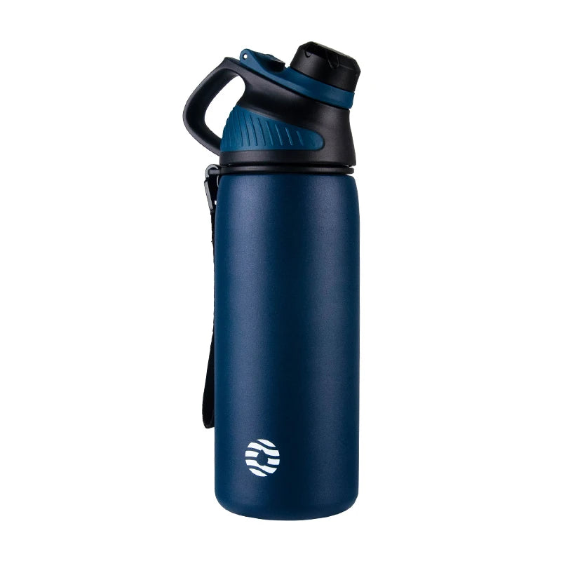 LKG Thermos Double Wall Vacuum Flask with Magnetic Lid Outdoor Sport Water Bottle Stainless Steel Thermal Mug Leak Proof