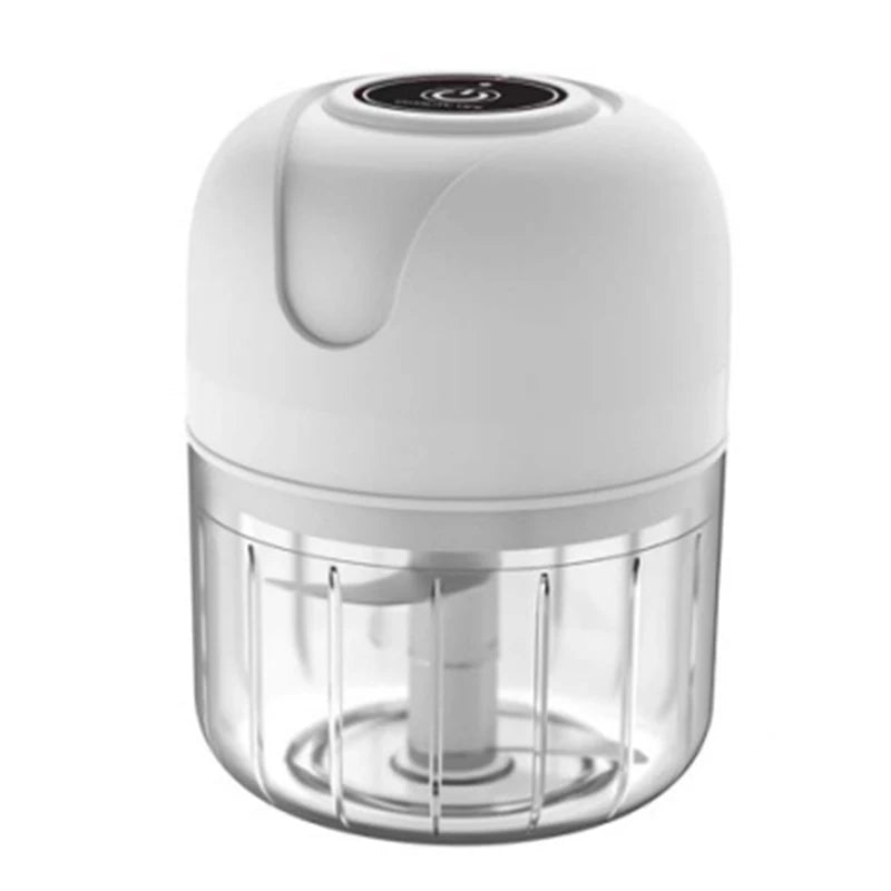 250Ml Garlic Masher Crusher Electric Kitchen Food Chopper USB Portable Meat Grinder Vegetable Chopper for Kitchen Gadgets