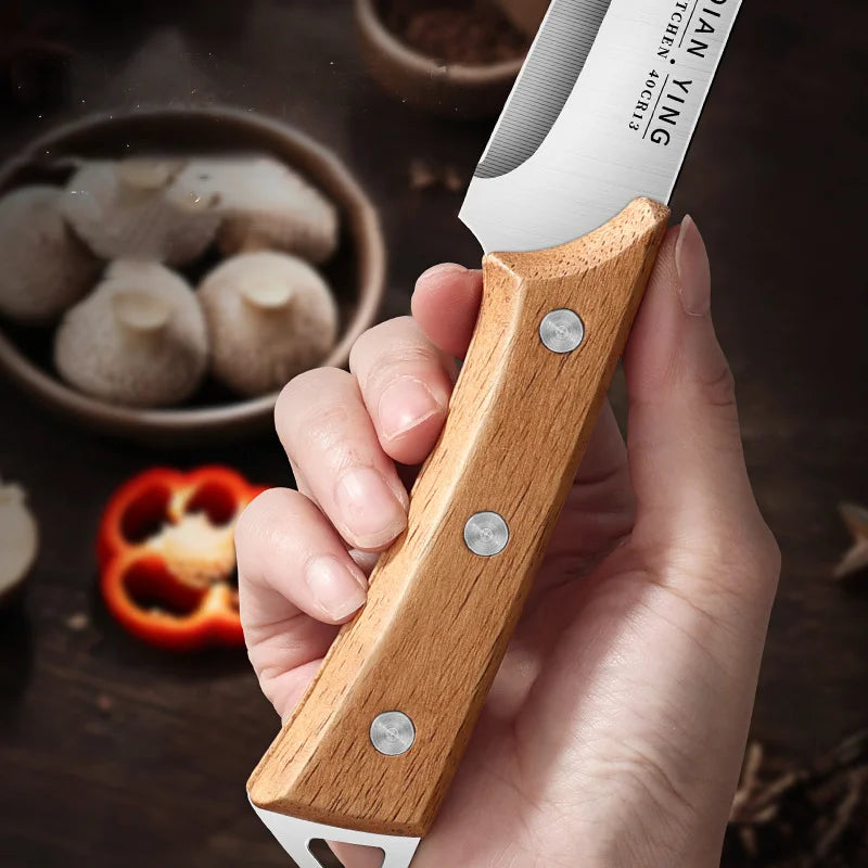 High-Quality Stainless Steel Bone-Picking Knife Kitchen Accessories, Butcher'S Special Sharp Knife for Sheep, Pigs and Cattle