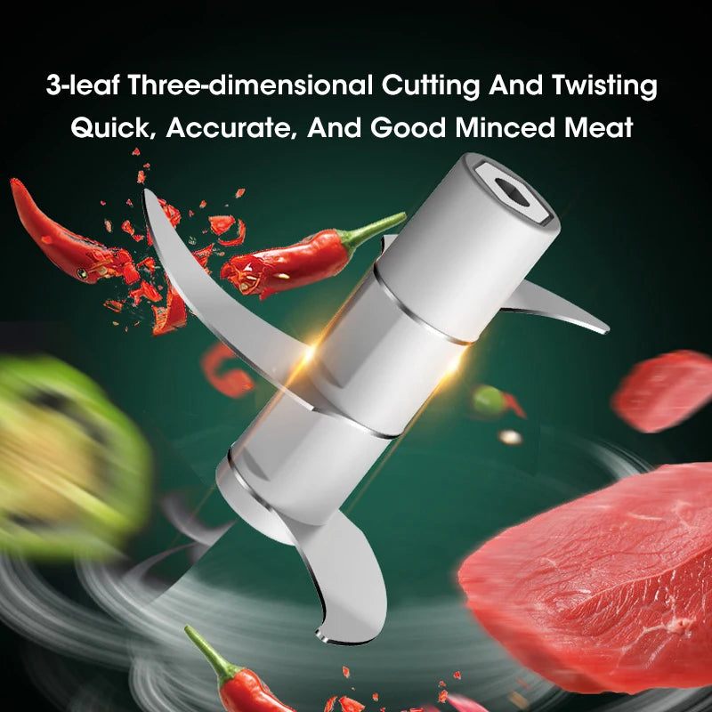 250Ml Garlic Masher Crusher Electric Kitchen Food Chopper USB Portable Meat Grinder Vegetable Chopper for Kitchen Gadgets