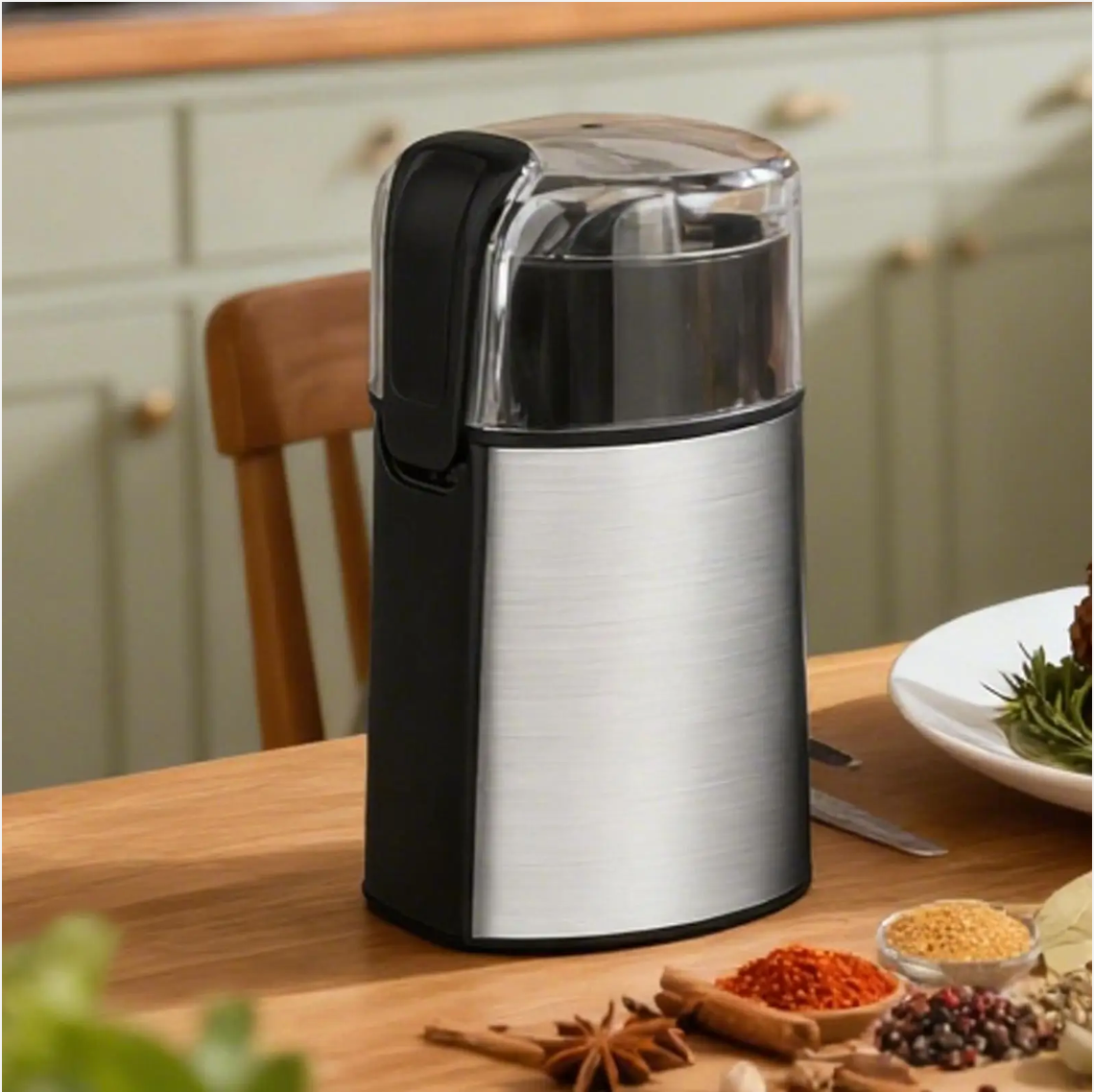 280W Electric Coffee & Spice Grinder