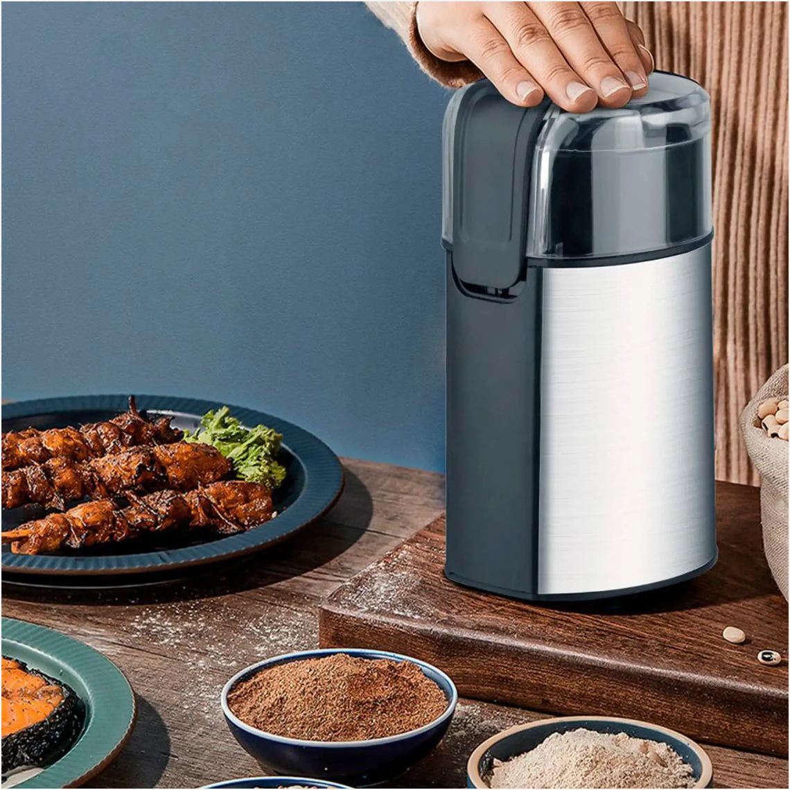 280W Electric Coffee & Spice Grinder