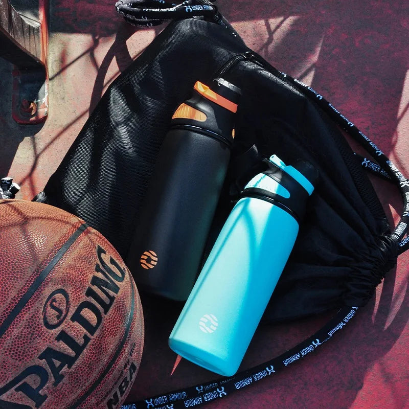 LKG Thermos Double Wall Vacuum Flask with Magnetic Lid Outdoor Sport Water Bottle Stainless Steel Thermal Mug Leak Proof