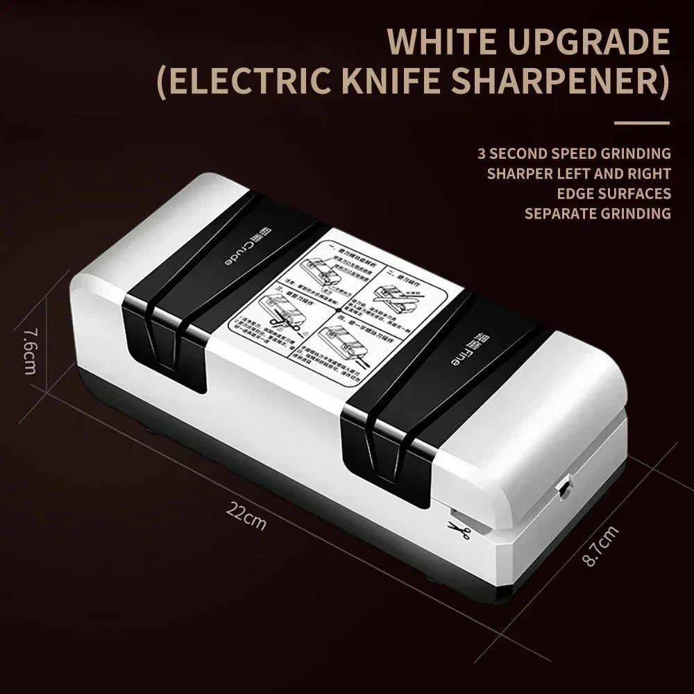 Electric Knife Sharpener Multi-Function Automatic Cut Sharpener for Slotted Screwdrivers Scissors Knives Electric Fast Sharpener